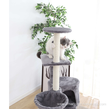 Eco Friendly Soft Net Fabric Large Cat Tree